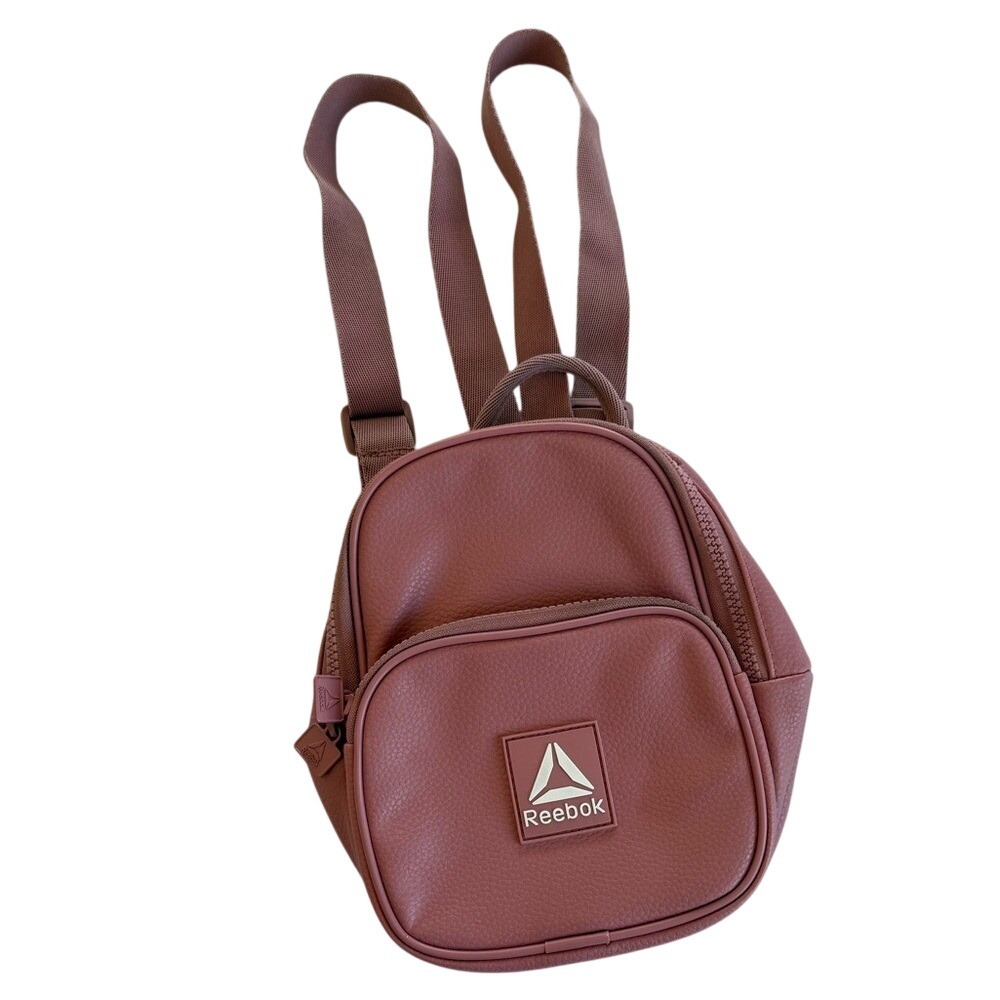 Reebok Classic Mini Backpack Pink 8.5 x 7 inch w Adjustable Straps